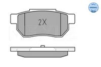 MEYLE 025 213 1313/W - Juego de pastillas de freno