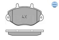 MEYLE 025 214 6918 - Juego de pastillas de freno
