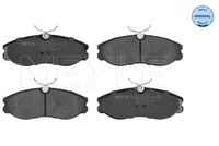 MEYLE 0252148115 - Juego de pastillas de freno - MEYLE-ORIGINAL: True to OE.