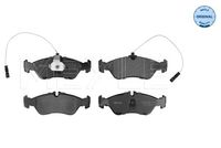 MEYLE 0252159218 - Juego de pastillas de freno - MEYLE-ORIGINAL: True to OE.