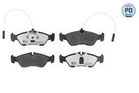 MEYLE 0252159218PD - Juego de pastillas de freno - MEYLE-PD: Advanced performance and design.