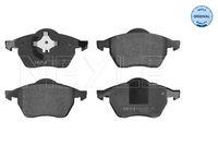 MEYLE 0252162419 - Juego de pastillas de freno - MEYLE-ORIGINAL: True to OE.