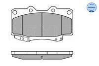 MEYLE 025 216 7915/W - Juego de pastillas de freno