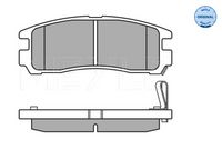 MEYLE 025 217 0615/W - Juego de pastillas de freno