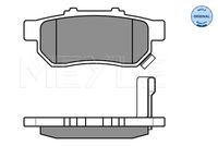 MEYLE 025 217 3813/W - Juego de pastillas de freno