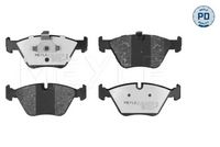 MEYLE 0252199020PD - Juego de pastillas de freno - MEYLE-PD: Advanced performance and design.