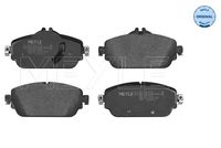 MEYLE 0252203119 - Juego de pastillas de freno - MEYLE-ORIGINAL: True to OE.