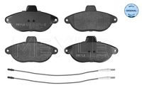 MEYLE 0252304218W - Juego de pastillas de freno - MEYLE-ORIGINAL: True to OE.