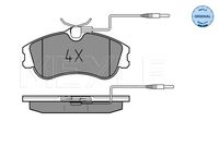 MEYLE 025 231 2419/W - Juego de pastillas de freno