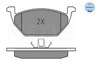 MEYLE 025 231 3119/W - Juego de pastillas de freno