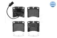 MEYLE 0252317618W - Juego de pastillas de freno - MEYLE-ORIGINAL: True to OE.