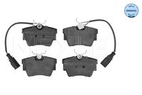 MEYLE 0252322416W - Juego de pastillas de freno - MEYLE-ORIGINAL: True to OE.