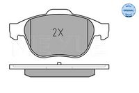 MEYLE 025 232 4818 - Juego de pastillas de freno