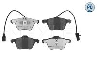 MEYLE 0252326920PD - Juego de pastillas de freno - MEYLE-PD: Advanced performance and design.