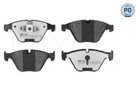 MEYLE 0252331320PD - Juego de pastillas de freno - MEYLE-PD: Advanced performance and design.