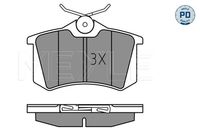 MEYLE 025 235 5417/PD - Juego de pastillas de freno