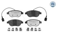 MEYLE 0252370918PD - Juego de pastillas de freno - MEYLE-PD: Advanced performance and design.