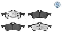 MEYLE 0252371616PD - Juego de pastillas de freno - MEYLE-PD: Advanced performance and design.