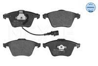 MEYLE 0252380120W - Juego de pastillas de freno - MEYLE-ORIGINAL: True to OE.