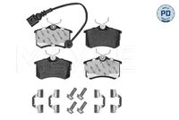 MEYLE 0252382317PD - Juego de pastillas de freno - MEYLE-PD: Advanced performance and design.