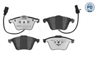 MEYLE 0252395020PD - Juego de pastillas de freno - MEYLE-PD: Advanced performance and design.