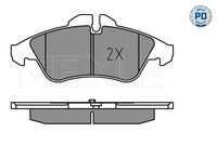 MEYLE 025 239 9020/PD - Juego de pastillas de freno