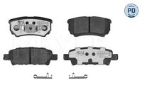MEYLE 0252401416PD - Juego de pastillas de freno - MEYLE-PD: Advanced performance and design.