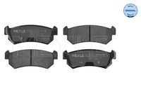 MEYLE 0252407114 - Juego de pastillas de freno - MEYLE-ORIGINAL: True to OE.