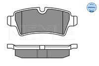 MEYLE 025 242 8917 - Juego de pastillas de freno