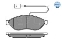 MEYLE 025 244 6819/W2 - Juego de pastillas de freno