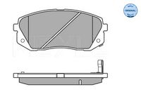 MEYLE 025 245 0116/W - Juego de pastillas de freno