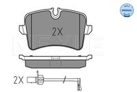 MEYLE 025 246 0617/W - Juego de pastillas de freno