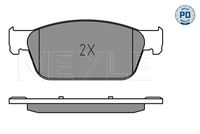 MEYLE 025 246 2318/PD - Juego de pastillas de freno