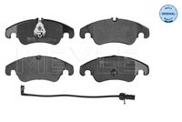 MEYLE 0252474319W - Juego de pastillas de freno - MEYLE-ORIGINAL: True to OE.