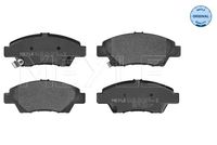 MEYLE 0252497915W - Juego de pastillas de freno - MEYLE-ORIGINAL: True to OE.