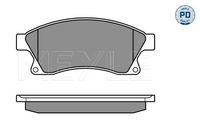 MEYLE 025 250 3118/PD - Juego de pastillas de freno