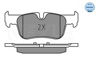 MEYLE 025 253 3116 - Juego de pastillas de freno