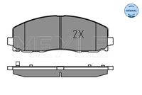 MEYLE 025 253 7919 - Juego de pastillas de freno