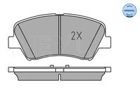 MEYLE 0252568320PD - Juego de pastillas de freno - MEYLE-PD: Advanced performance and design.