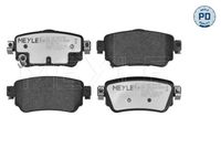 MEYLE 0252596515PD - Juego de pastillas de freno - MEYLE-PD: Advanced performance and design.