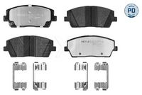 MEYLE 0252615717PD - Juego de pastillas de freno - MEYLE-PD: Advanced performance and design.