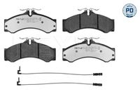 MEYLE 0252907620PD - Juego de pastillas de freno - MEYLE-PD: Advanced performance and design.