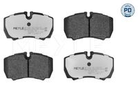 MEYLE 0252912320PD - Juego de pastillas de freno - MEYLE-PD: Advanced performance and design.
