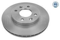 MEYLE 16155210037PD - Disco de freno - MEYLE-PD: Advanced performance and design.
