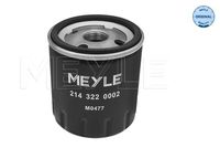 MEYLE 2143220002 - Filtro de aceite - MEYLE-ORIGINAL: True to OE.