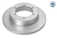 MEYLE 36155230057PD - Disco de freno - MEYLE-PD: Advanced performance and design.