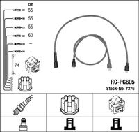 NGK 7376 - Juego de cables de encendido