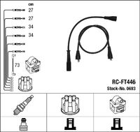 NGK 0693 - Juego de cables de encendido