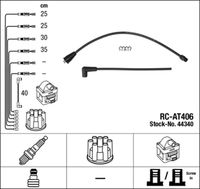 NGK 44340 - Juego de cables de encendido