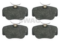 SWAG 10916061 - Juego de pastillas de freno
